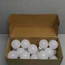 G25 LED Globe Light Bulbs, Round Vanity Light Bulbs for Bathroom, 40W Equivalent, Cool White 4000K, E26 Base, 600LM, Non-Dimmable, 20-Pack