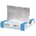 ForPro Embossed Foil Sheets 500S, Aluminum Foil, Pop-Up Dispenser, for Hair Col