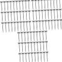 90 Pcs Bow Cocktail Picks Reusable Plastic Fruit Picks for Appetizers Desserts Cake Party Supplies Decorative Food Skewers