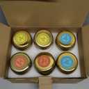 Scented Candles Gift Set, 12 Pack Natural Soy Wax Single tin 4 oz for Family Gatherings, Festive Candles