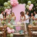 Leinuosen 6ft A Tini Bit Older Birthday Decorations Pink Martini Party Backdrop Birthday Party Background Decor for Women Bar Wedding Bachelorette Bridal Shower Supplies, 70.87 x 39.37 inches