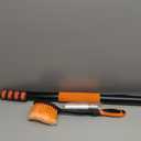 SISIUPASSIE Pool Brush Kit with Pole, Upgrade 18" Pool Brush and High-Efficiency Stainless Steel Bristles Brush with Telescopic Pole for Cleaning Pool Walls, Curved Ends, Tiles & Floors, 20 FT