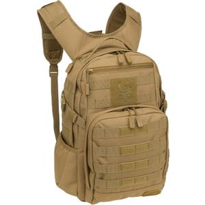 Tactical Day Pack Backpack for Everyday (One Size, Desert Clay)