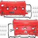 VQ37VHR Aluminum Valve Covers with Gasket Compatible with 2009-2020 Nissan 370Z 3.7L 2008-2013 Infiniti G37 3.7L Replace# 13264-EY01E 13264-EY01C