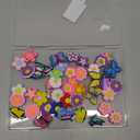 Butterfly & Flower Shoe Charms for Girls - 30 PCS Colorful Shoe Decoration Pins for Clog Sandals,Cute Accessories for Kids,Women Party Favor Gifts