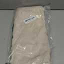 decorUhome Throw Pillow Covers 12x20 Inch Set of 2, Soft Plush Faux Wool Beige Solid Couch Pillow Covers, Accent Farmhouse Neutral Rectangle Pillow Cases for Sofa Bed Living Room