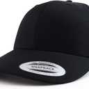 Trendy Apparel Shop Flexfit Oversize XXL Structured Blank 6 Panel Retro Trucker Mesh Cap