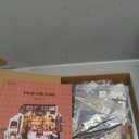 Rowood Coffee Miniature House Kit, DIY Miniature Dollhouse Kits Gifts for Adults to Build, Mayberry Street Miniatures, Wooden Adults Crafts, Mini Model Kits with LED, Birthday for Adult(NO.17 Cafe)