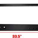 1"- 3" Adjustable Pack Relocator Mount Plate Replacement for 2009-2013 Touring Road King Electra Street Road Glide & Trikes Tri Glide