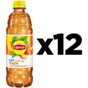 Lipton Diet Peach Iced Tea, 16.9 Fl Oz Bottles (Pack of 12)