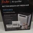 Air Purifiers for Home, Washable Filter & Air Quality Display, Powerful Turbo Mode Air Cleaner for Pet Hair Odors Smoke Dust