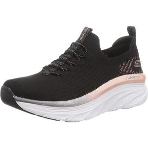 Skechers Women's Black/Rose Gold 6.5