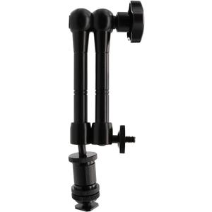 7'' Magic Arm, Articulating Magic Friction Arm Adjustable, 7/11 inches Adjustable Magic Articulated Arm Compatible with DSLR Video Camera Rig/LCD/LED Lights/Flash Light (Magic Arm)