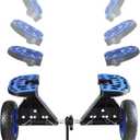 Kayak Cart, Sit-On-Top Kayak Cart Dolly Drainage Kayak Trolley with All Terrain Airless Wheels for Scupper Holes Plug-in Kayaks