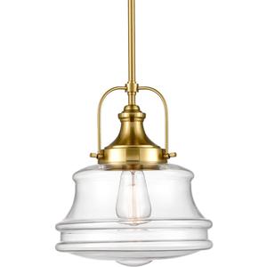 Modern Schoolhouse Pendant Light Fixtures Brass Hanging Light for Kitchen Island