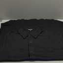 J.VER Men's Short Sleeve Dress Shirts Stretch Stain Shield Casual Button Down Shirts Solid Formal Shirt, Size XL