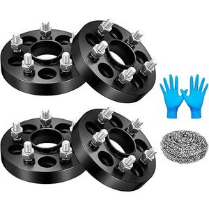 Customadeonly 5x100 Forged Black Hubcentric Wheel Spacers 20mm (4pcs) – Compatible for Subaru BRZ, Impreza, Forester, WRX, Crosstrek, Outback, Legacy, Baja, Toyota GR86, 86, FRS (56.1mm, M12x1.25)
