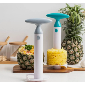 Jacent Fresh Pineapple Corer and Slicer, Green  Pack Of 3