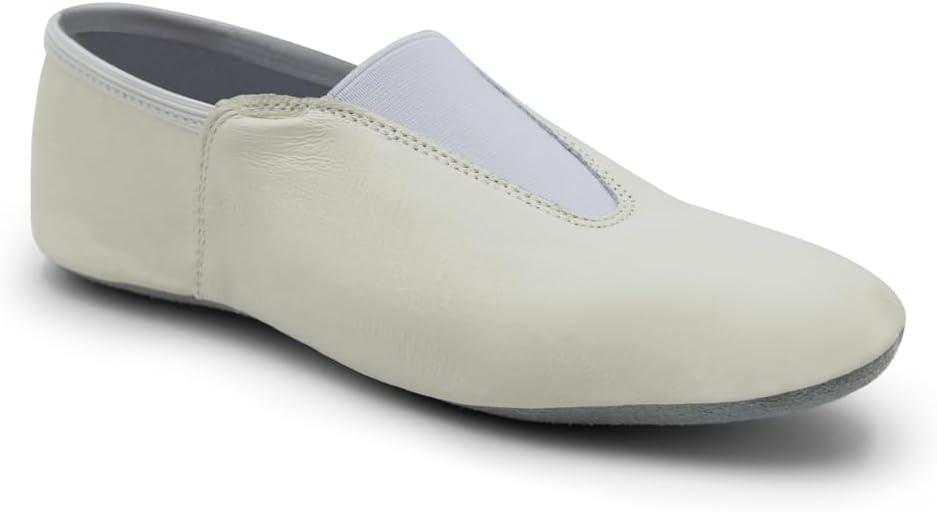 Capezio Little Kid Agility EM1C Gym Shoe (White)