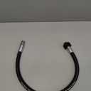 Tool Daily Pressure Washer Whip Hose with Swivel, Reel Connector Hose for Pressure Washing, 2 FT (3/8 NPT Solid + M22 Female)