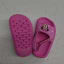 Josmo Kids Slides Open Toe Sandal - Frozen Minnie Mouse Stitch - Girls Sandals Slide SlipOn 5 Size pink