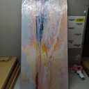 AmoyArt Beach Wall Art for Living Room, Ocean Canvas Wall-Decor for Bedroom, Sunset Picture Print for Home, Size 40x20 Inches