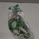 Fida Durable Slip Lead, 6 FT x 1/2" Heavy Duty Loop Leash, Comfortable Strong Rope for Large, Medium Dogs, No Pull Pet Training with Highly Reflective, Green