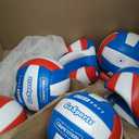 GoSports Soft Touch Recreational Volleyballs - Single or 6 Pack - Regulation Size for Indoor or Outdoor Play - Includes Ball Pump, One Size