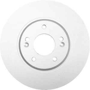Replacement Brake Pads and Coated Rotors Set - Front - with Ceramic Posi-Quiet Pads - fits 2006-2010 Hyundai Sonata (3.3L V6)