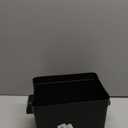 Attwood 9082-1 Small Battery Box with Mounting Kit and Strap, Fits U1 Batteries, Black