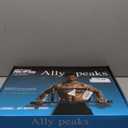 Ally Peaks Pull Up Bar for Doorway | Thickened Steel Max Limit 440 lbs Upper Body Fitness Workout Bar| Multi-Grip Strength for Doorway | Indoor Chin-Up Bar Fitness Trainer for Home Gym Portable (silver2)