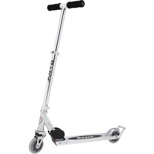 Razor A2 Kick Scooter for Kids Ages 5+ Wheelie Bar, Foldable, Lightweight, Aluminum Frame, Front Vibration Reducing System, Adjustable Height Handlebars