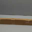 BlastHome® Luxury Fixed Length Curtain Rod, 3 ft, Brushed Gold