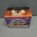 48 Halloween Toys Pack with Pumpkin Box, Halloween Party Favors Gifts for Kids, Squishy Mochi Toys in Bulk with Bubble Push it Keychain, Halloween Treat Bags Fillers, Trick or Treat Classroom Prizes