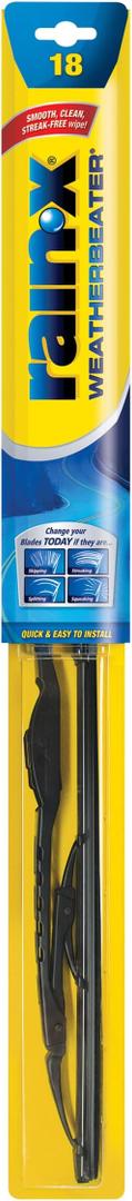 Rain-X RX30218 WeatherBeater Wiper Blades, 18" Windshield Wipers (Pack of 1), Automotive Replacement Windshield Wiper Blades That Meet Or Exceed OEM Quality And Durability Standards