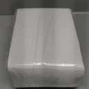 JMU 125 Pack Dental Bibs Disposable, White Dental Bibs 3-Ply Dentist Bibs 13" x 18'' Medical Tray Covers
