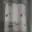 Halloween Pillow Covers 18x18 inch Set of 2 White Cat Ghost Throw Pillow Cases Soft Plush Faux Fur Wool Couch Cushion Case for Home Decor Chair Sofa Bedroom Living Room (Cat Ghost)