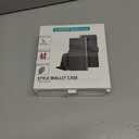 4 x SUANPOT for Samsung Galaxy S24 Plus/S24+ Wallet case RFID Blocking Credit Card Holder,PU Leather Flip Folio Book Phone case Cover Women Men for Samsung S24 Plus/S24+ case Wallet(Light Brown)