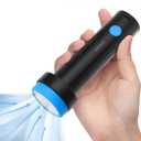 6.0Kpa Cordless Electric Vacuum Pump for Storage Bags, USB Rechargeable Portable Vacuum Sealer for Travel Air Pump Compression Bag Pumps for Clothes Blankets Bedding, Blue Black (No bags)