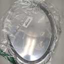 Winco CMT-1014 0.5mm Oval Tray, 14-Inch by 10-Inch, Chrome,Medium