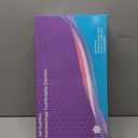 Gel Seat Cushion, Cooling Thick Big Breathable Honeycomb Design Absorbs Pressure Points Seat Cushion with Non-Slip Cover for Office Chair Home Cars Wheelchair (Black)