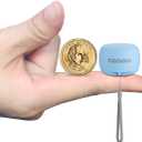 Mini Bluetooth Speaker Small Wireless with Remote Shutter,TWS Pairing, Built-in Mic, Portable Bluetooth Speaker for Outdoor and Indoor (Blue)