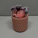 BS-MALL Makeup Brushes Premium Synthetic Foundation Powder Concealers Eye Shadows 18 Pcs Brush Set with 5 sponge & Holder Sponge Case (A-Pink)