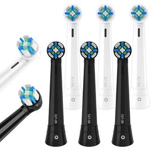 8 Pcs IO Replacement Toothbrush Heads Compatible with Oral B IO 2/3/4/5/6/7/8/9/10/Deep Clean Electric Toothbrush, Toothbrush Heads Compatible with Oral B IO Caring for Your Teeth (Black/White)