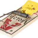 6 Pieces Victor M035 V Mouse Traps, Yellow