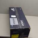 ocioc 52 Inch Ceiling Fans with Lights, Large Air Volume Ceiling Fan with Backlight, Ultra Quiet Reversible DC Motor with Remote (Black）