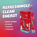 Alani Nu CHERRY SLUSH, Energy Sticks Drink Powder, 200mg Caffeine, Pre Workout Performance with Antioxidants, On-The-Go Drink Mix, Biotin, B Vitamins, Zero Sugar, 5 Calories, 10 Pack (EXP 11/30/27)