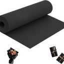 24”x 1200”Black Kraft Wrapping Paper Roll for Bulletin Board Poster Gift Wrapping, Craft Construction Paper for Easel Drawing Painting Art Supplies Packing Table Covering Bouquet Flower Christmas