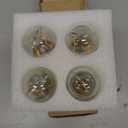 Tubular Light Bulb 7.3 Inch Dimmable T10 LED Bulb E26 6W 60 Watts Edison Bulbs 2700K Solf White,185mm Long for Wall Sconces, Pendant, Livingroom, 4-Pack