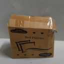 Ultra Flat Thin Pillows for Sleeping Standard Size Set of 2 Pack, 2-1/2" High Slim Bed Pillow for Back Stomach Sleepers Down Alternative Filling Hypoallergenic White 18x26 in